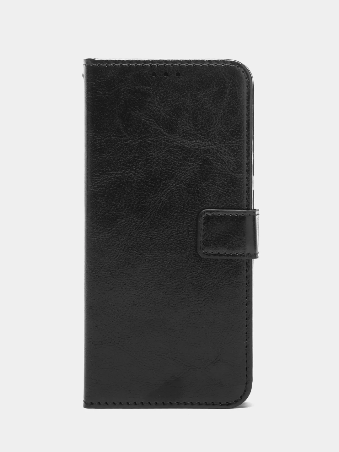 Черный чехол-книжка с магнитной застежкой для ZTE Blade A51 (ЗТЕ Блейд А51)