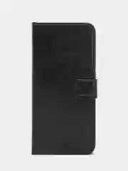 Черный чехол-книжка с магнитной застежкой для ZTE Blade A51 (ЗТЕ Блейд А51)