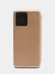 Золотой чехол книжка для Realme C30 / C30S / Realme 50i PRIME (Реалми С30 / С30С / 50и Прайм)