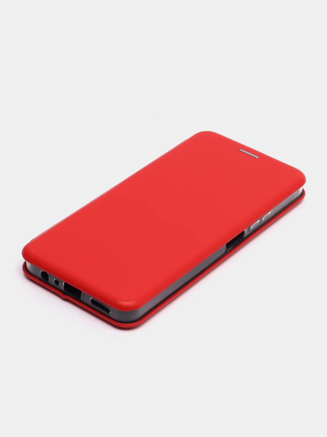 Красный чехол книжка для Realme C30 / C30S / Realme 50i PRIME (Реалми С30 / С30С / 50и Прайм)