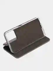 Серый чехол книжка для Realme C30 / C30S / Realme 50i PRIME (Реалми С30 / С30С / 50и Прайм)