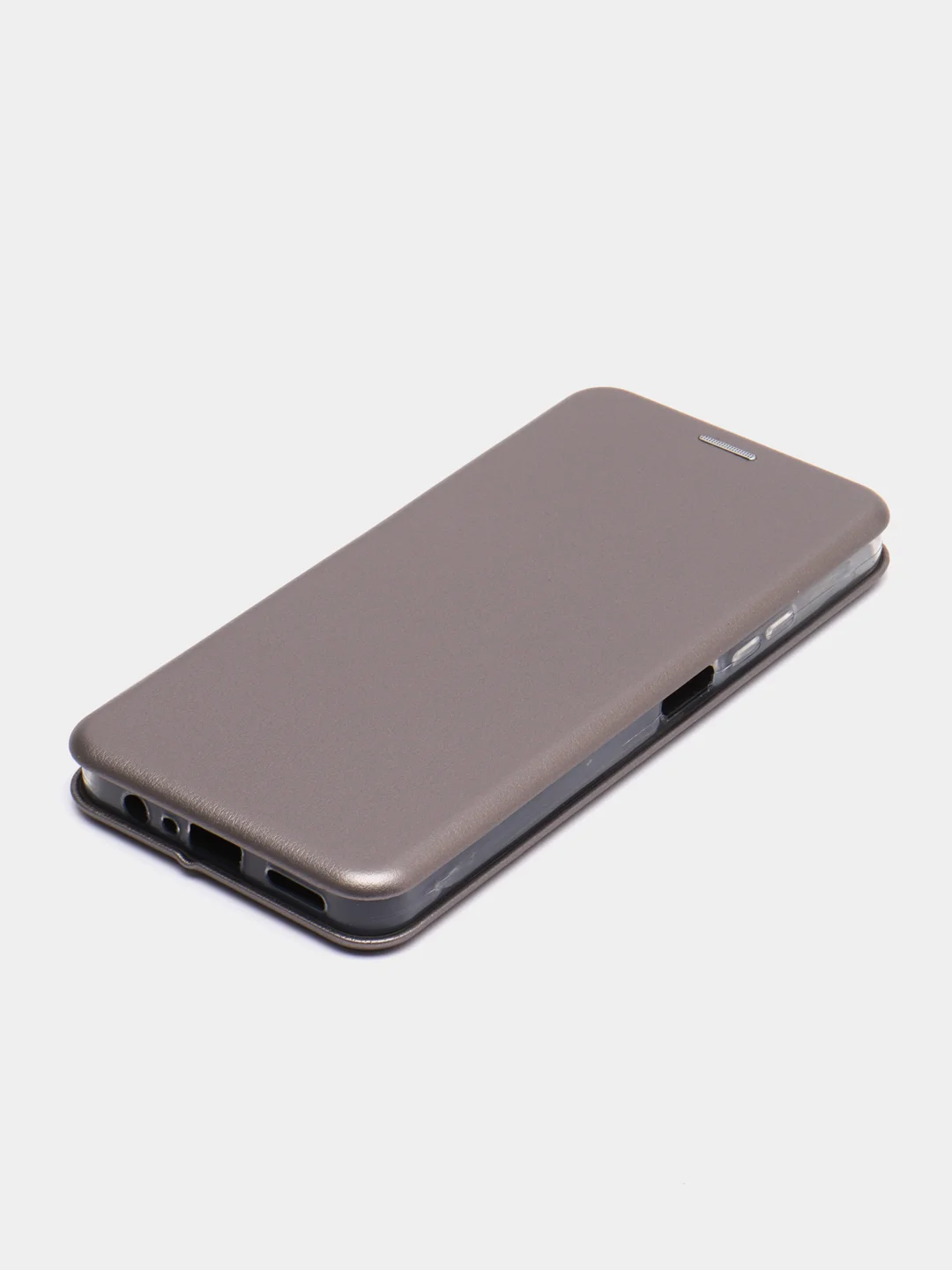 Серый чехол книжка для Realme C30 / C30S / Realme 50i PRIME (Реалми С30 / С30С / 50и Прайм)