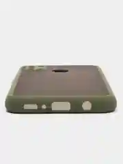 Лайм samsung Galaxy M21 / M30s, Галакси М21, М30с чехол матовый силиконовый с цветными кнопками