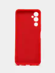 Красный чехол для Tecno Pova 4 (Техно Пова 4), силиконовый, цветной, с подкладом