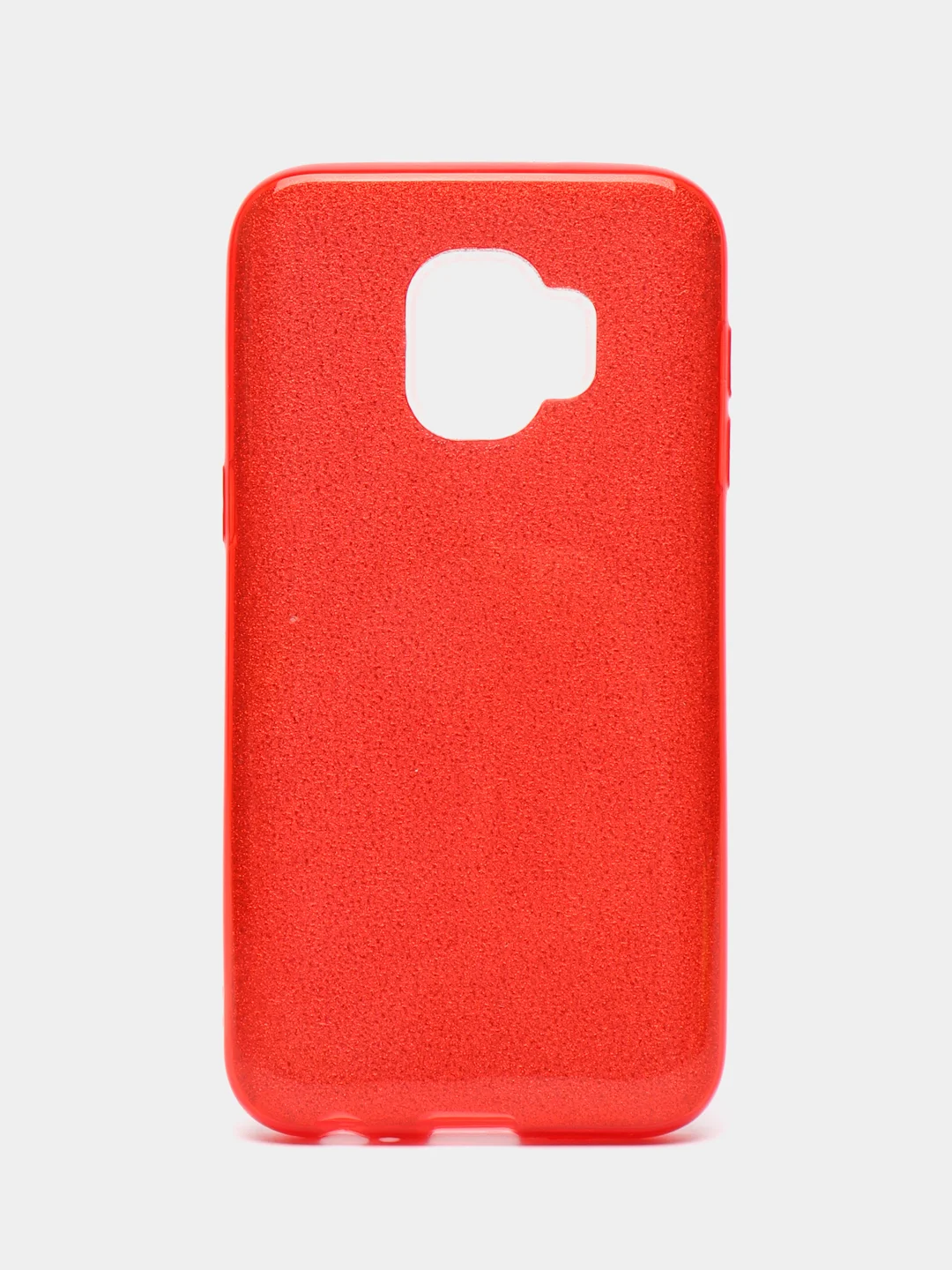 Красный защитный чехол с блёстками для Samsung / Xiaomi