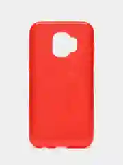 Красный защитный чехол с блёстками для Samsung / Xiaomi