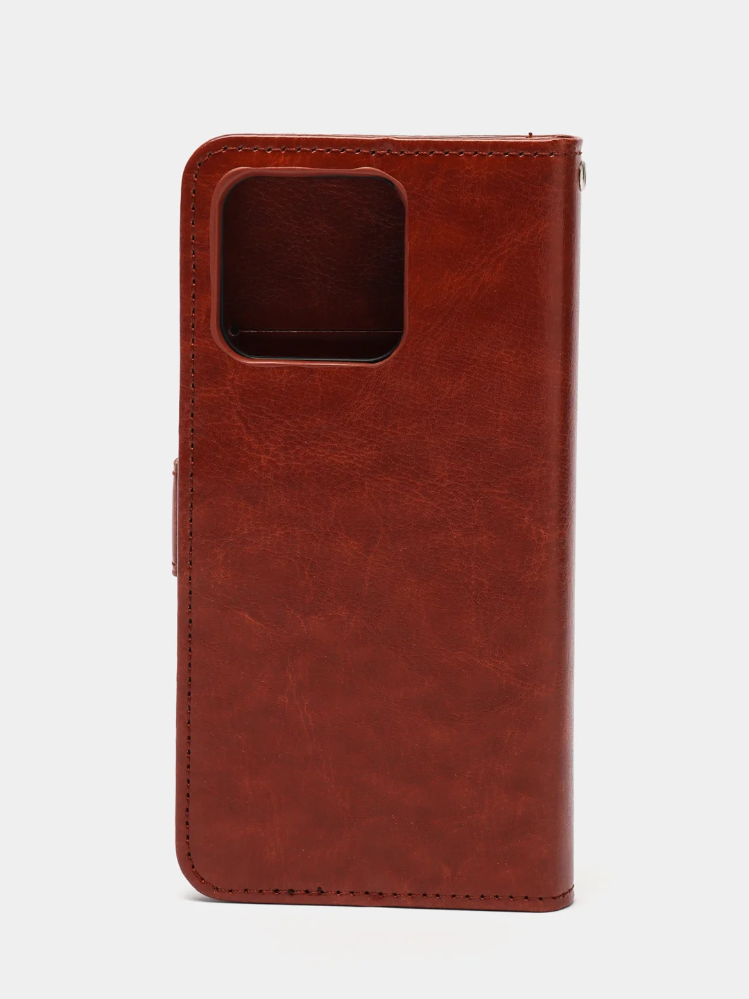 Багровый чехол-книжка с магнитной застежкой для Xiaomi 13 (Сяоми 13)