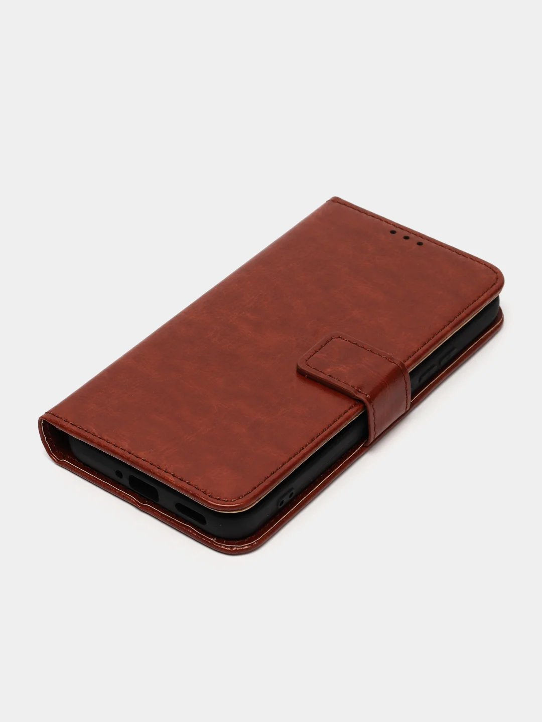 Багровый чехол-книжка с магнитной застежкой для Xiaomi 13 (Сяоми 13)