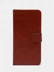 Багровый чехол-книжка с магнитной застежкой для Xiaomi 13 (Сяоми 13)