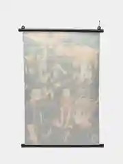 Кремовый гобелены по аниме