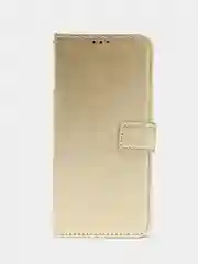 Золотой чехол-книжка с магнитной застежкой для Oppo A57 4G / A57S 4G / A77 4G/ A77S 4G (Оппо А57С)