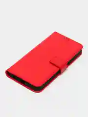 Красный чехол-книжка с магнитной застежкой для Realme C55 / Oppo Narzo N55 (Реалми С55 / Н55)