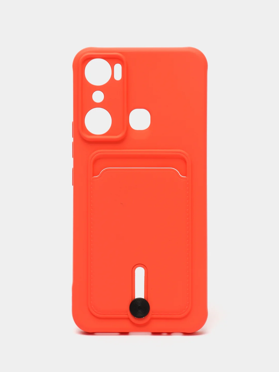 Коралловый силиконовый чехол для Infinix Hot 20i (инфиникс хот 20i)
