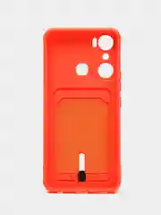 Коралловый силиконовый чехол для Infinix Hot 20i (инфиникс хот 20i)