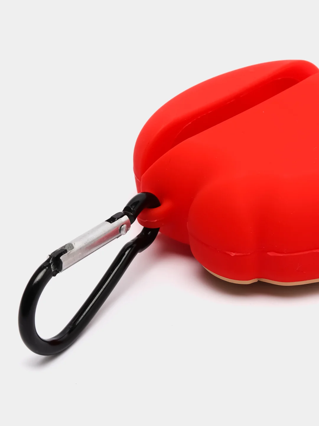 Бежевый меланж силиконовый чехол для Airpods 1/2