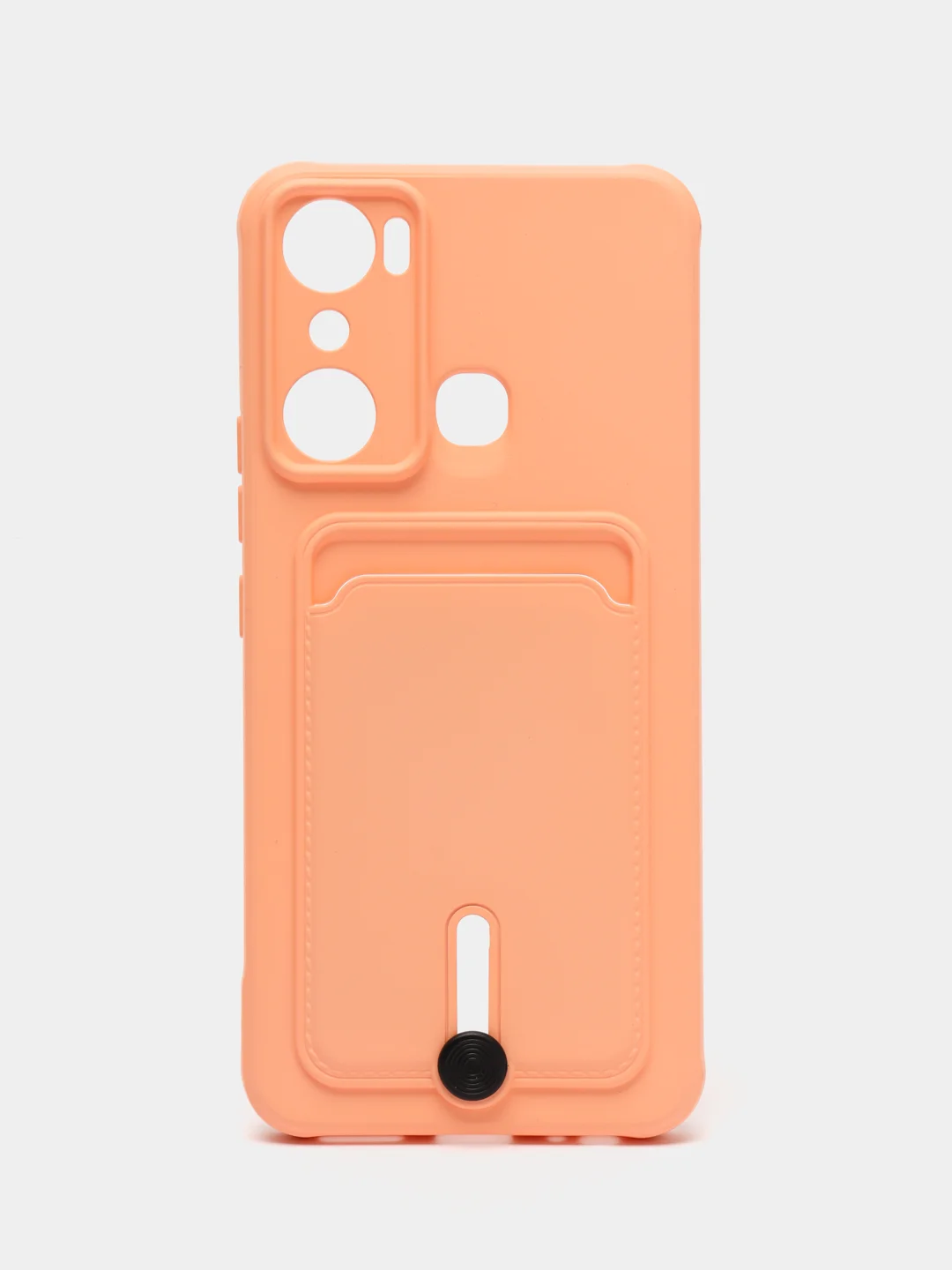 Пудровый силиконовый чехол для Infinix Hot 20i (инфиникс хот 20i)
