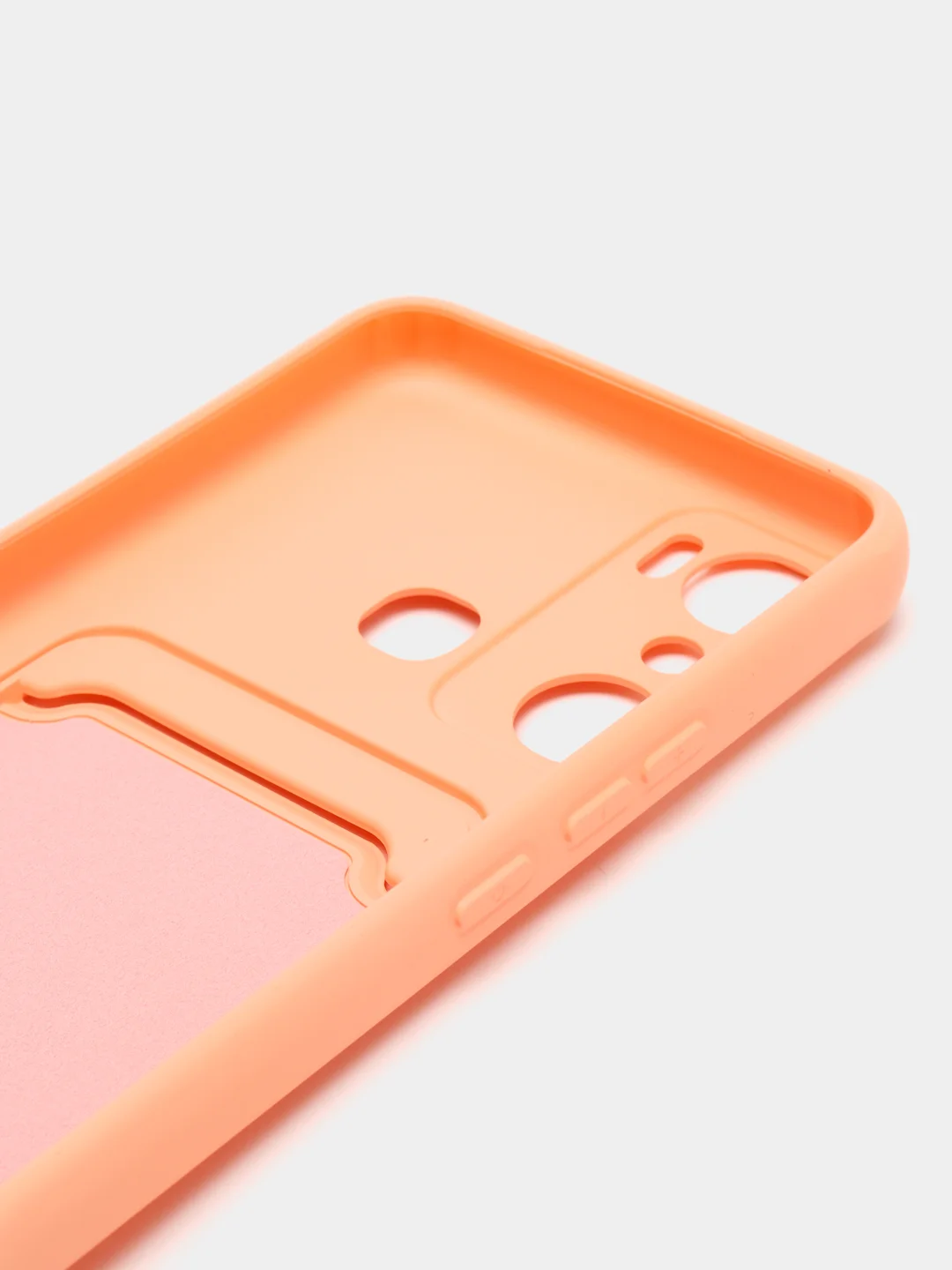 Пудровый силиконовый чехол для Infinix Hot 20i (инфиникс хот 20i)