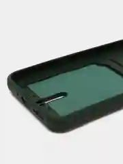 Тёмно-зелёный чехол Samsung Galaxy A54 5G (Самсунг Галакси А54 5Ж) силиконовый, противоударный
