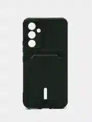 Тёмно-зелёный чехол Samsung Galaxy A54 5G (Самсунг Галакси А54 5Ж) силиконовый, противоударный