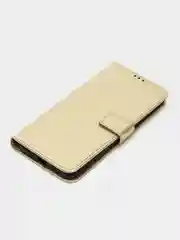 Золотой чехол-книжка с магнитной застежкой для Xiaomi Redmi 12C, Сяоми Редми 12С