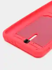 Фуксия чехол Realme C21Y, силиконовый, с защитой камеры, Реалми С21У