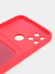 Фуксия чехол Realme C21Y, силиконовый, с защитой камеры, Реалми С21У