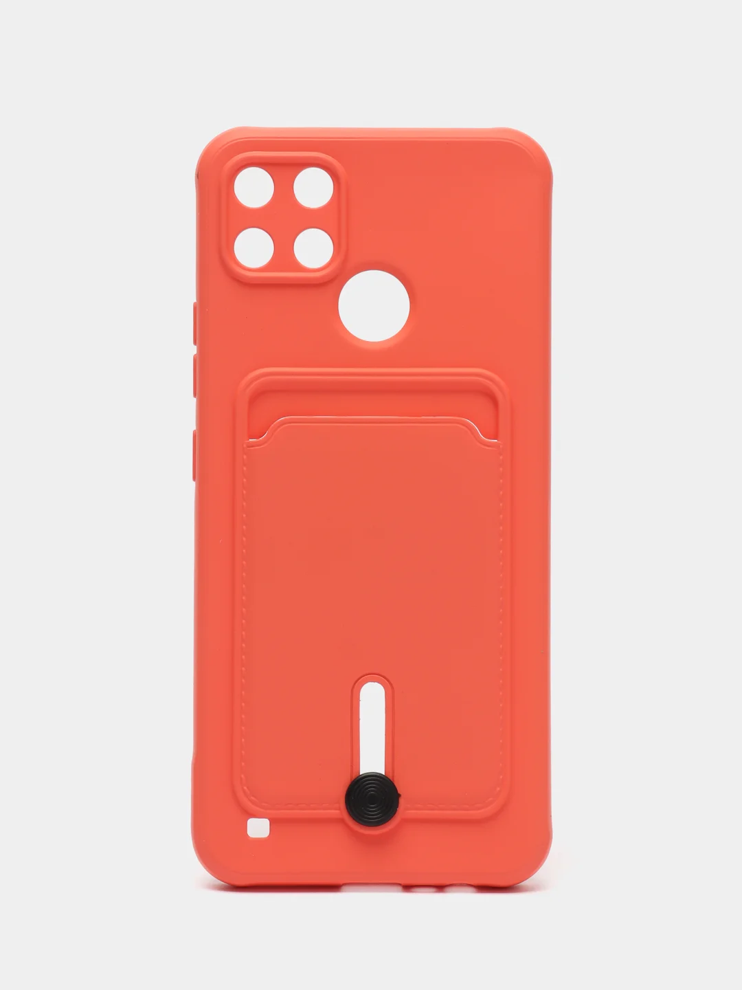 Коралловый чехол Realme C21Y, силиконовый, с защитой камеры, Реалми С21У