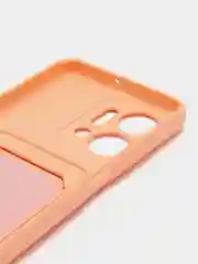 Пудровый силиконовый чехол для Huawei Honor X7a, Хонор X7а, защита камеры