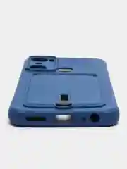Синий силиконовый чехол для Infinix Hot 20i (инфиникс хот 20i)