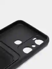 Черный силиконовый чехол для Infinix Hot 20i (инфиникс хот 20i)