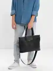 Сумка из качественной экокожи для документов (А4), ноутбука