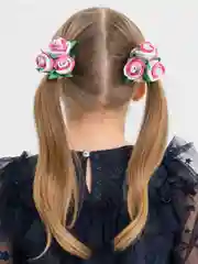 Розовый резинки-бантики / садик / утренник / школа