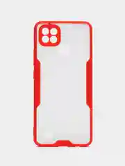 Красный чехол Bubble Slim Case для Realme C21/C20/C11/C30/C31/C35/C40/C255/C25Y