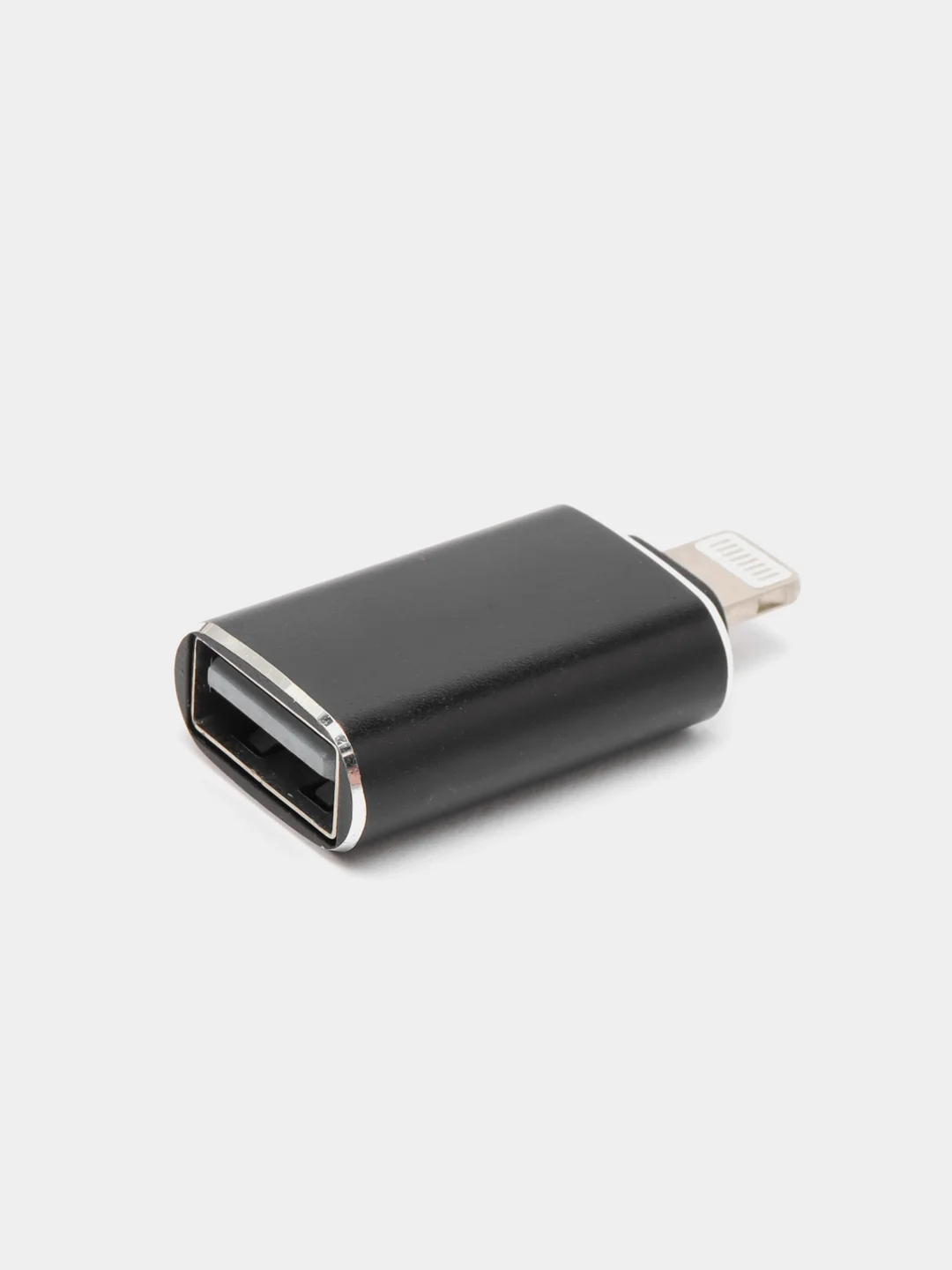 Черный otg переходник Lightning-USB 2.0/3.0