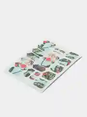 Наклейки плёнки для ногтей листья цветы, лето, MP011, для маникюра и педикюра