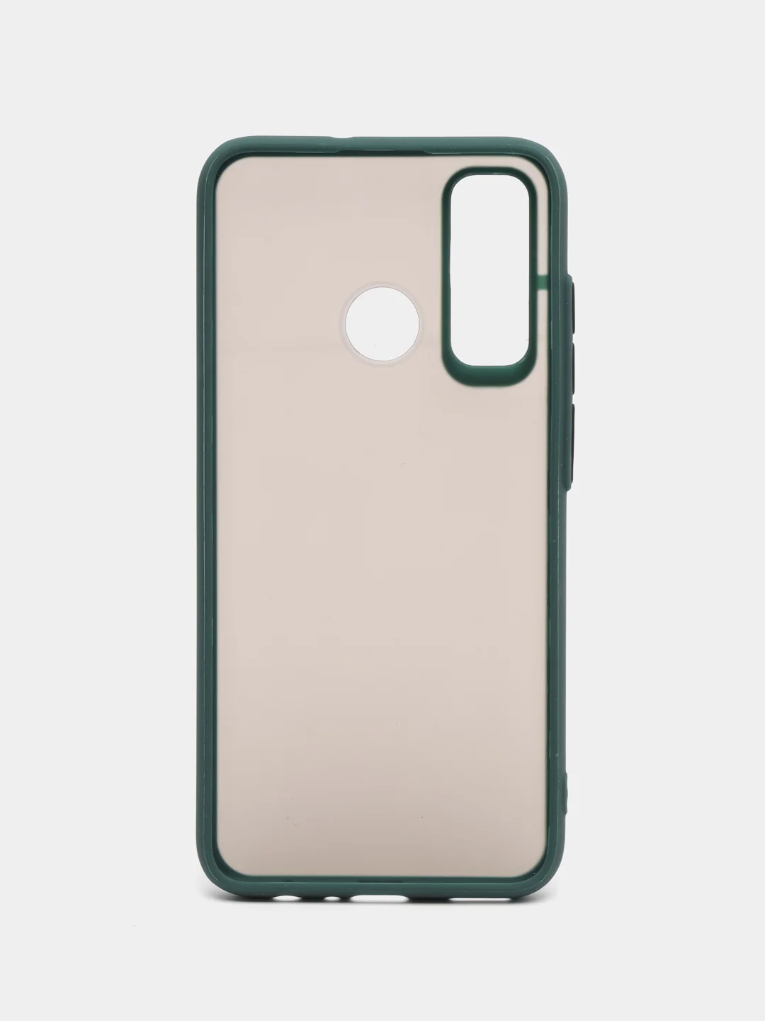 Зеленый чехол противоударный, матовый, Honor 7A/Y5 2018, 10I/10 Lite, 8A/Y6 2019, 9C/P40 lite E