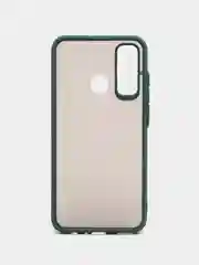 Зеленый чехол противоударный, матовый, Honor 7A/Y5 2018, 10I/10 Lite, 8A/Y6 2019, 9C/P40 lite E