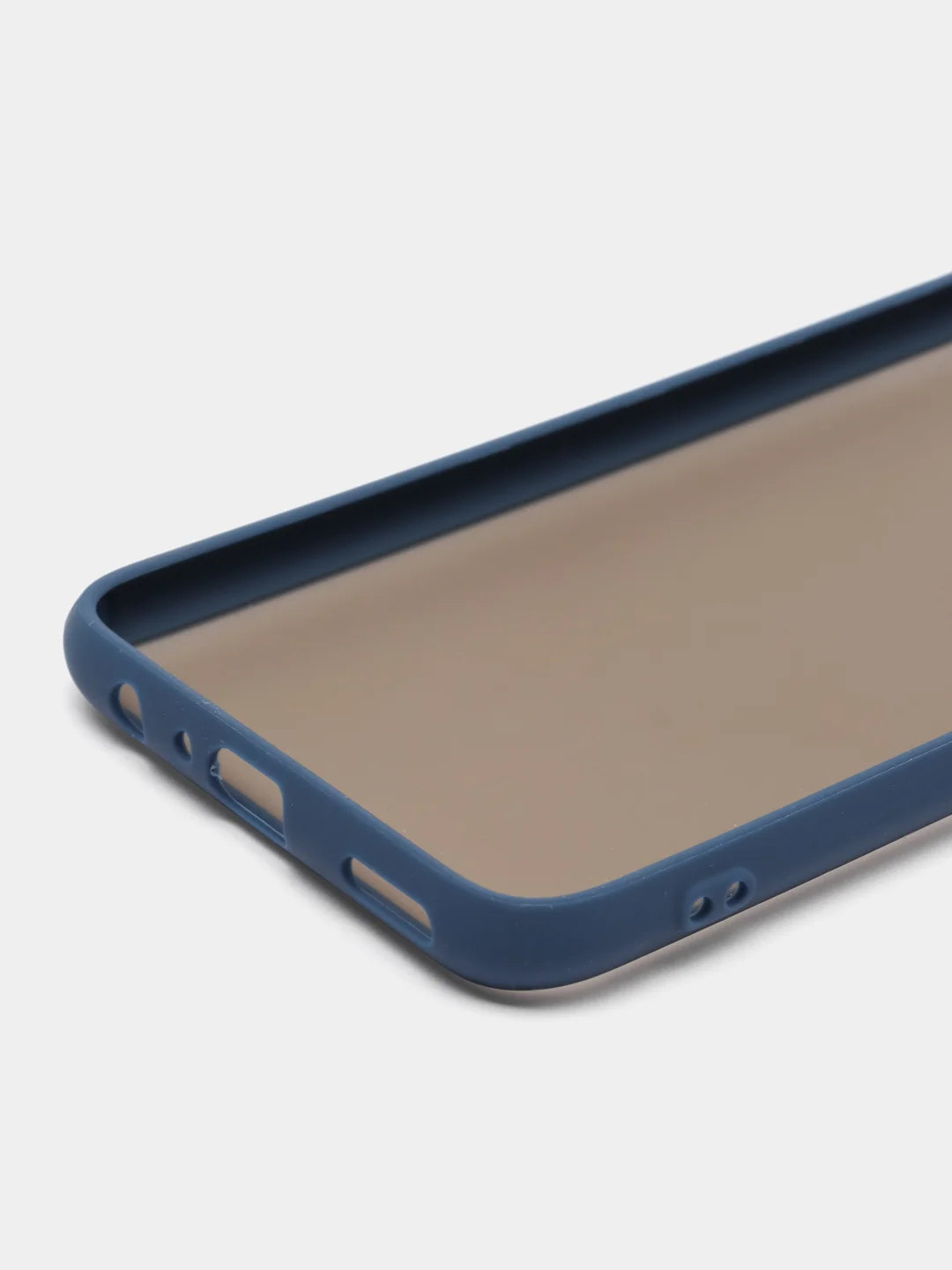 Синий чехол противоударный, матовый, Honor 7A/Y5 2018, 10I/10 Lite, 8A/Y6 2019, 9C/P40 lite E