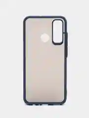 Синий чехол противоударный, матовый, Honor 7A/Y5 2018, 10I/10 Lite, 8A/Y6 2019, 9C/P40 lite E