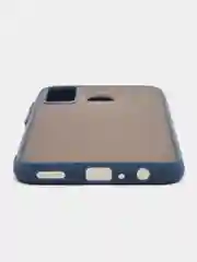 Синий чехол противоударный, матовый, Honor 7A/Y5 2018, 10I/10 Lite, 8A/Y6 2019, 9C/P40 lite E