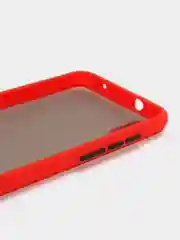 Красный чехол противоударный матовый для Xiaomi Note 9Pro/9s, 9C, 7A, Note 9, Note8 Pro, Note 7, POCO X3