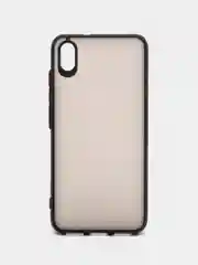 Черный чехол противоударный матовый для Xiaomi Note 9Pro/9s, 9C, 7A, Note 9, Note8 Pro, Note 7, POCO X3