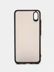 Черный чехол противоударный матовый для Xiaomi Note 9Pro/9s, 9C, 7A, Note 9, Note8 Pro, Note 7, POCO X3