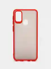 Красный чехол противоударный матовый для Samsung A01 Core, A10, A20/A30, A50, A70, M31, M21