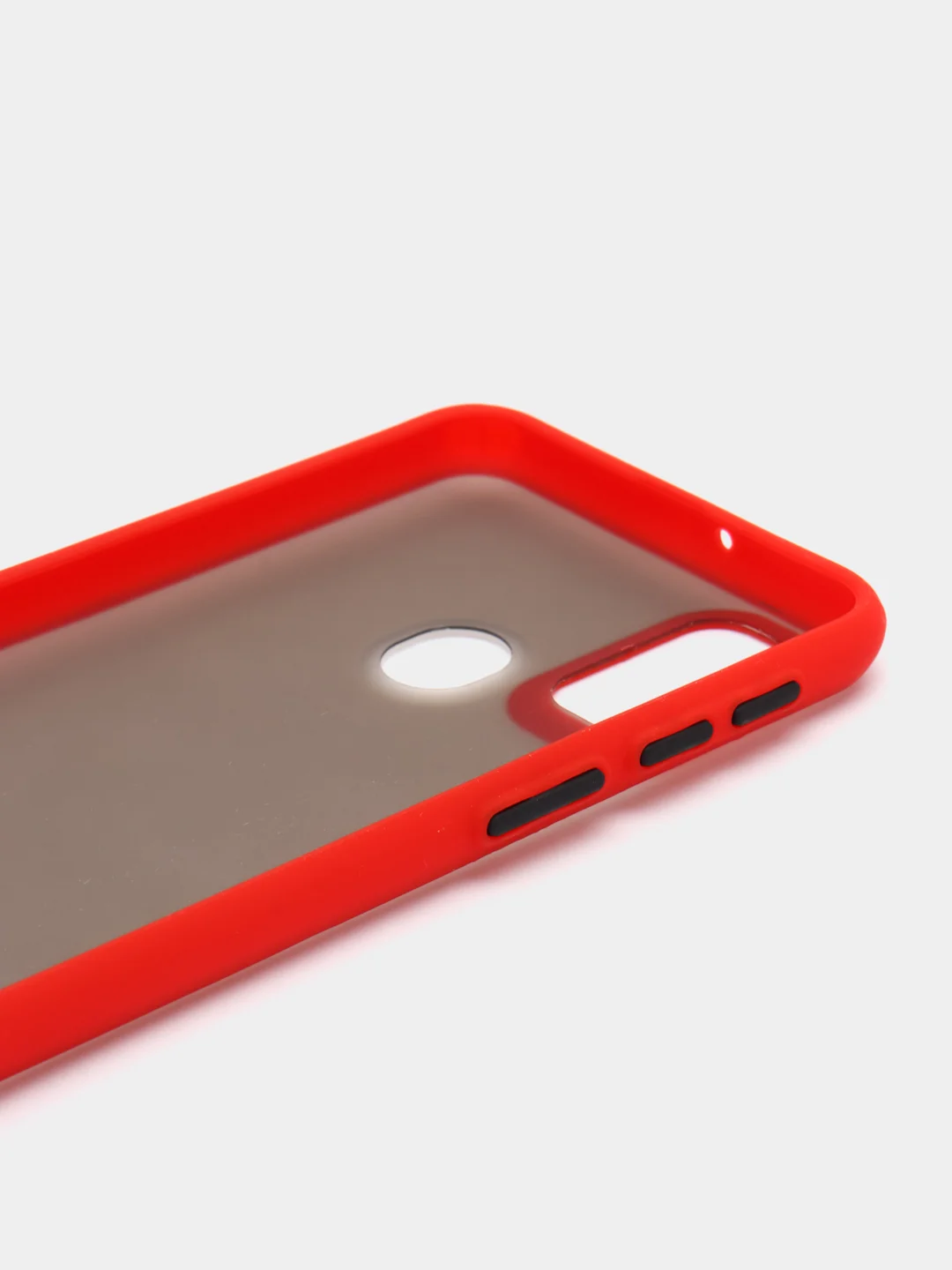 Красный чехол противоударный матовый для Samsung A01 Core, A10, A20/A30, A50, A70, M31, M21