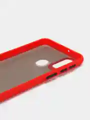 Красный чехол противоударный матовый для Samsung A01 Core, A10, A20/A30, A50, A70, M31, M21
