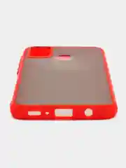 Красный чехол противоударный матовый для Samsung A01 Core, A10, A20/A30, A50, A70, M31, M21