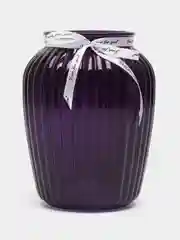 Фиолетовый ваза для цветов Луана-1, 20 см, настольная