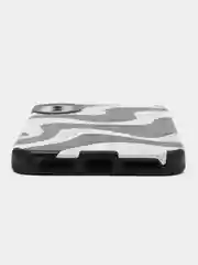 Слоновая кость чехол на iPhone X/XS, 11, 12, 13, 14, 15 Pro, Pro Max, рифленый