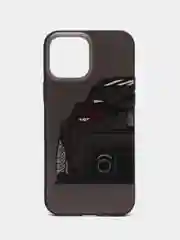 Черный чехол iPhone X/XS, 11, 12, 13, 14, Pro, Pro Max